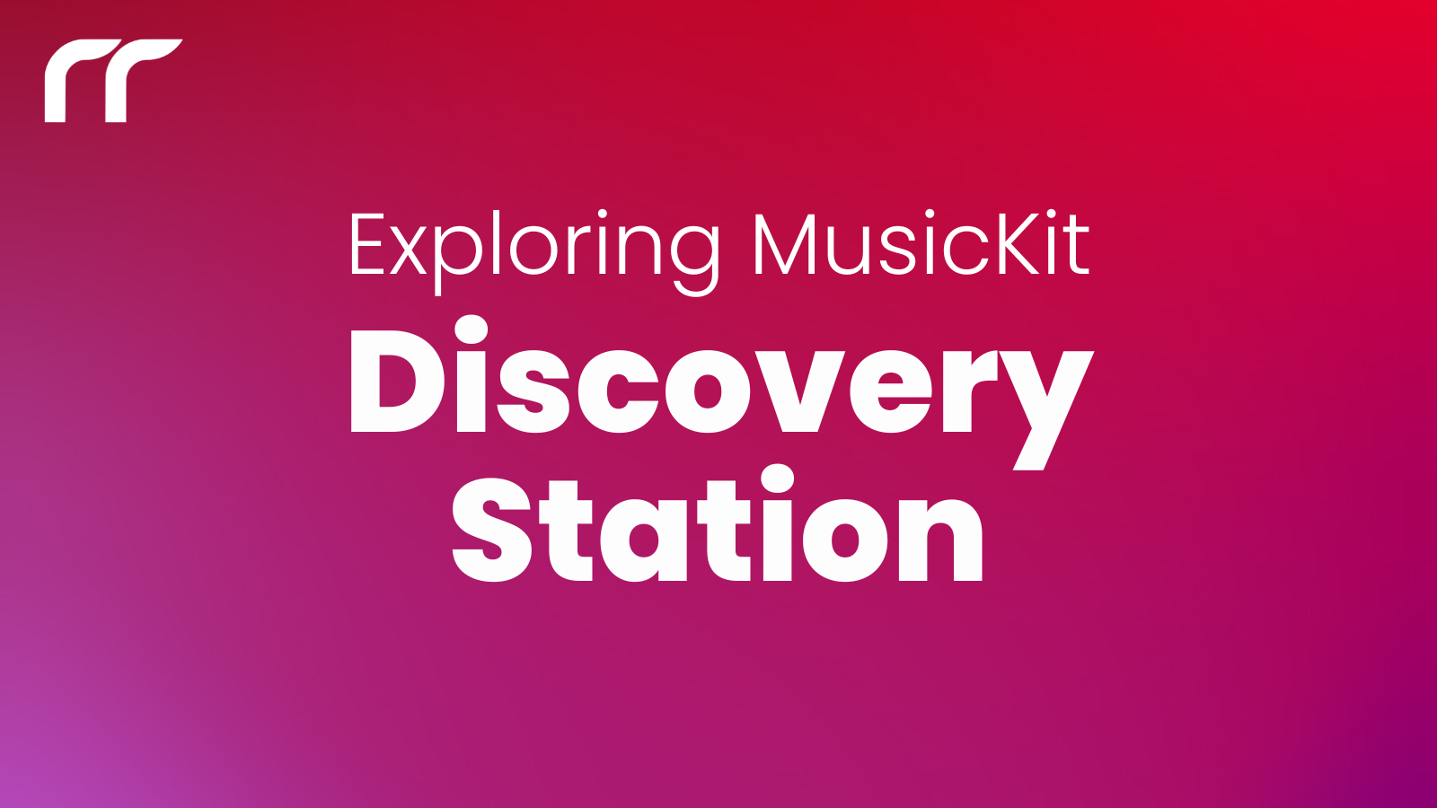 Exploring MusicKit: User's Discovery Station